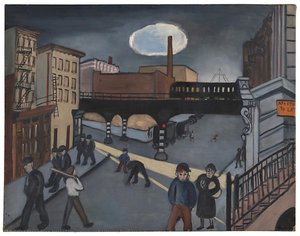 Longshoremen Returning From Work — Alice Neel