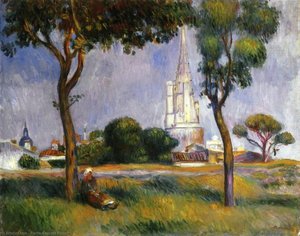 The Powder Magazine At La Rochelle — Pierre-auguste Renoir