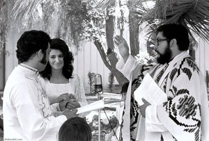 Wedding Of Monica Medina And Gilbert Salazar, Csun Students, In Calabasas, California — Oscar R Castillo
