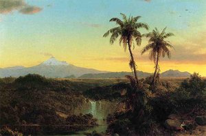 South American Landscape — Frederic Edwin Church, Hudson River School