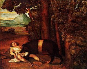 Death Of Adonis — Sebastiano Del Piombo