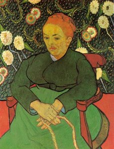 La Berceuse (augustine Roulin) — Vincent Willem Van Gogh, Post-impressionism