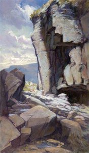 Cliffs By The Sea — Percival Arthur Wise
