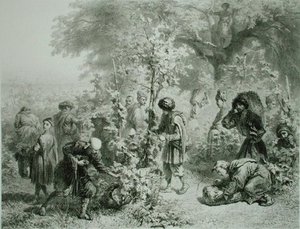 Grape Harvest In Kakhetie — Grigory Grigorievich Gagarin