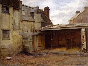 Old Stables — Frederick Mccubbin, Australian Impressionism