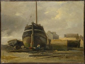 Shipyard at Le Havre