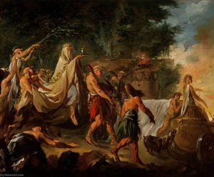 A Druids' Ceremony — Noël Hallé