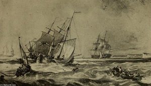 Dutch Vessels — Samuel Owen, Historical Painting