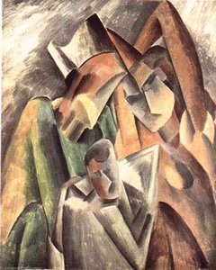 Harlequin And His Family — Pablo Picasso
