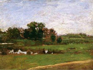 Study For The Meadows, Gloucester, New Jersey'''' — Thomas Eakins