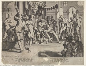The Judge Bias, Shedding Tears — Willem Isaacsz Van Swanenburg