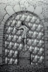 Untitled (st. John From Behind) — Salvador Dalí
