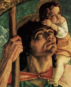 Polyptych Of San Vincenzo Ferreri (detail) (12) — Giovanni Bellini, Early Renaissance