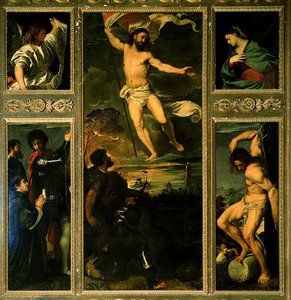 Polyptych Of The Resurrection — Titian