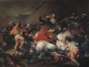 The Second Of May Oil On Canvas, Museo Del — Francisco José De Goya Y Lucientes