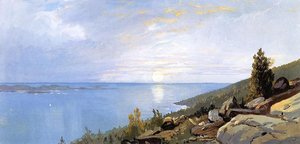 Sunrise Over Schoodic — William Trost Richards