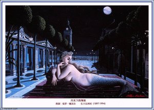 Untitled (3734) — Paul Delvaux