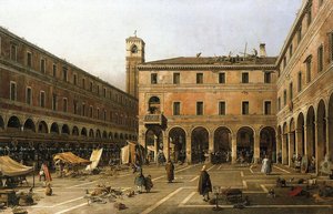 Campo Di Rialto — Canaletto