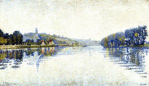 Fog, Herblay, Opus 208 — Paul Signac