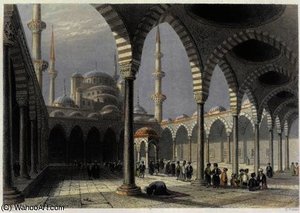 The Court of the Mosque of Sultan Achmet