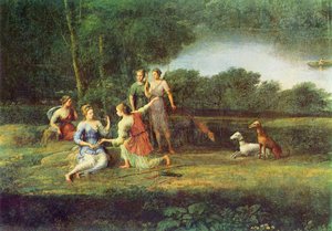 Egeria Weeps Over Numa — Claude Lorrain (claude Gellée)