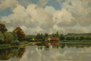 Op Het Water Bij Loenen — Nicolaas Bastert