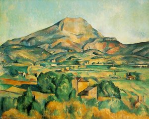 Mont Sainte-victoire (barnes) — Paul Cézanne, Post-impressionism