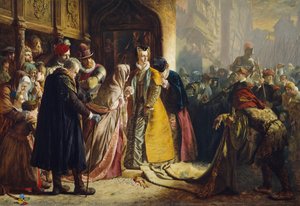 The Return Of Mary Queen Of Scots To Edinburgh — James Drummond, Romanticism