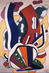Model Of A Mural — Fernand Léger, Cubism