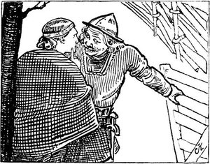 Olav Tryggvasons Saga - Gunnhild Haakon Jarl - C. Krohg — Christian Krohg
