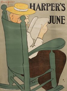 'harper's June', (47 X 35 Cm) (1896) — Edward Penfield