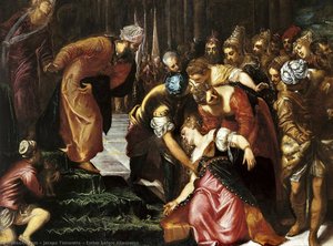Esther Before Ahasuerus — Jacopo Tintoretto