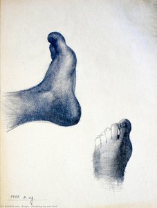 Studying My Own Foot — Krupa