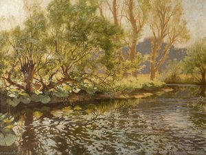 A Sun Dappled Pool — Charles Oppenheimer