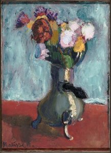 Bouquet Of Flowers In Chocolate — Henri Matisse, Post-impressionism