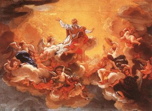 Apotheosis Of St Ignatius — Detto Baciccio Giovanni Battista Gaulli, Baroque