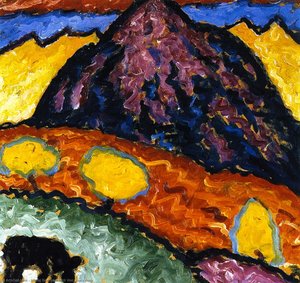 Landscape With Cow — Alexej Von Jawlensky, Expressionism