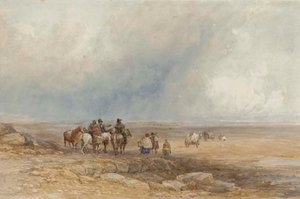 Crossing The Sands, Ulverston — David Cox