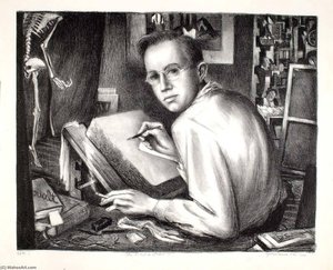 The Artist as Model (The Artist at Stone)