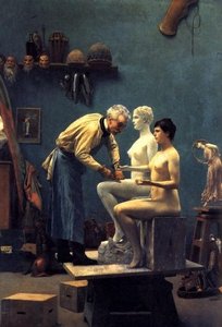 The Artist’s Model — Jean-léon Gérôme