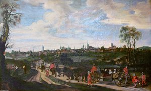 Ein Zug Des Gesandten Adriaen Pauw — Gerard Ter Borch