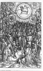 Hymn To The Chosen Adoration Of The Lamb — Albrecht Dürer, Mannerism