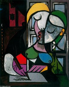 Writing Woman — Pablo Picasso