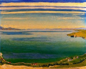 Lake Geneva Seen From Chexbres — Ferdinand Hodler