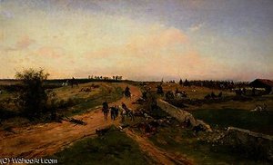 Scene From The Franco — Alphonse De Neuville