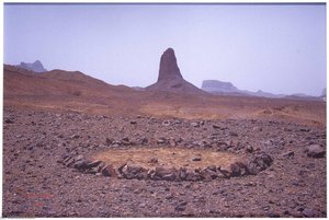 Sahara Circle — Richard Long
