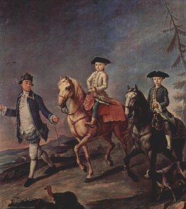 A Walk On Horseback — Pietro Longhi