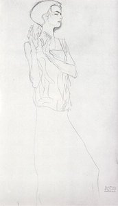 Study For The Dancer — Gustav Klimt