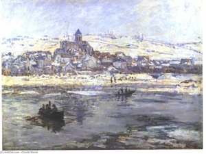 Vétheuil In Winter, Or Frick Co — Claude Monet