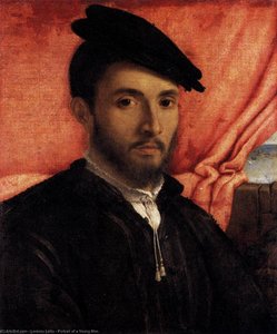 Portrait Of A Young Man — Lorenzo Lotto